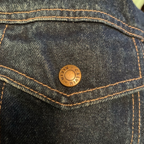 Calvin (CK) KLIEN Jean Jacket Vintage Medium - Picture 5 of 8